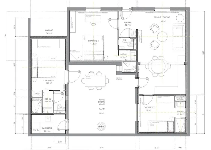 Charmante Maison Pour 4 A 6 Personnes A 200m Des Plages Saint-Palais-sur-Mer